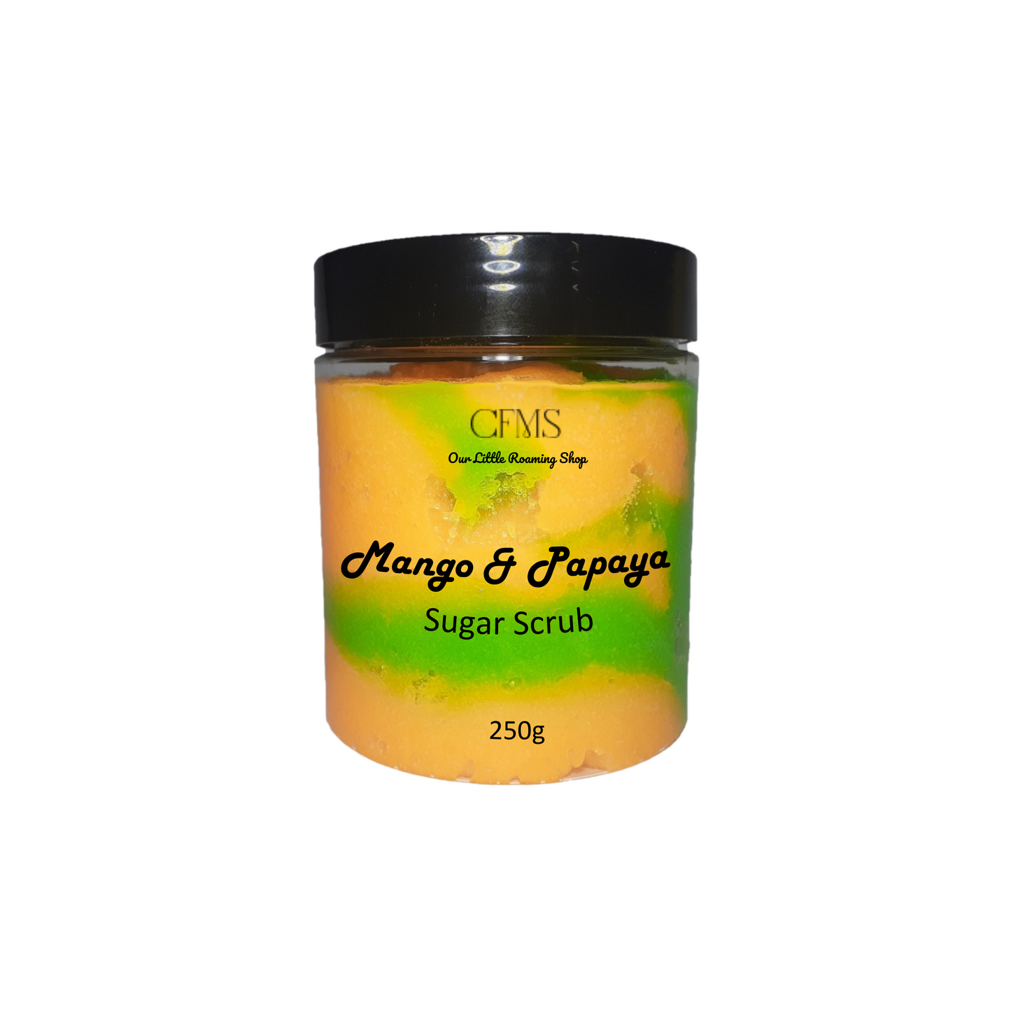 Mango and Papaya Sugar Scrub