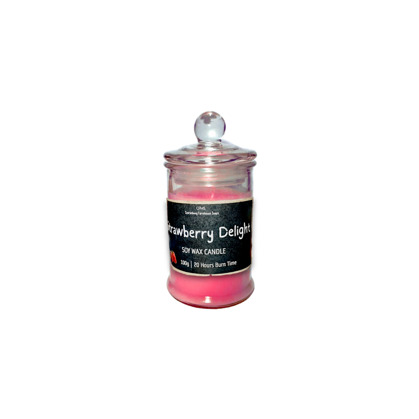 Strawberry Delight Soy Wax Candle