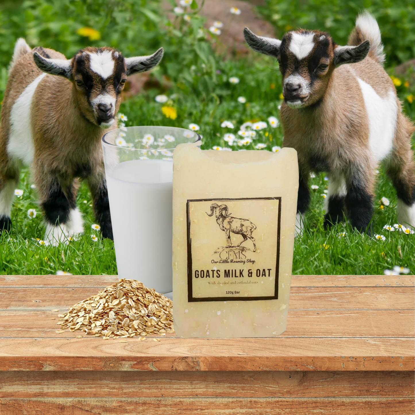 Goat's Milk & Oats Soap