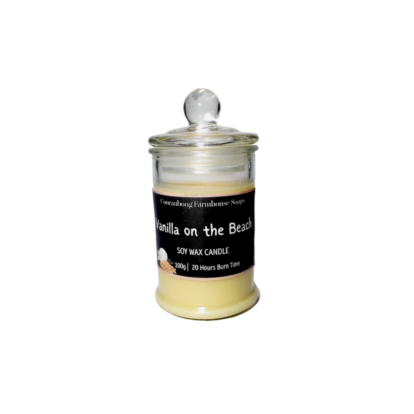 Vanilla at the Beach Soy Wax Candle