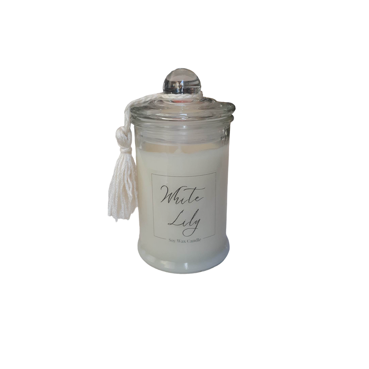 White Lily Soy Wax Candle